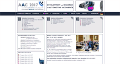 Desktop Screenshot of aachen-acoustics-colloquium.com